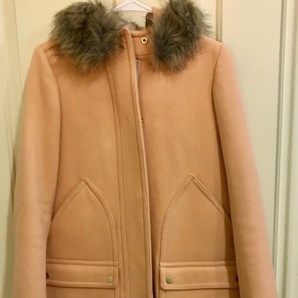 J Crew Wool Blend Parka Jacket - Picture 2 of 4